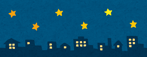 星空のイラスト