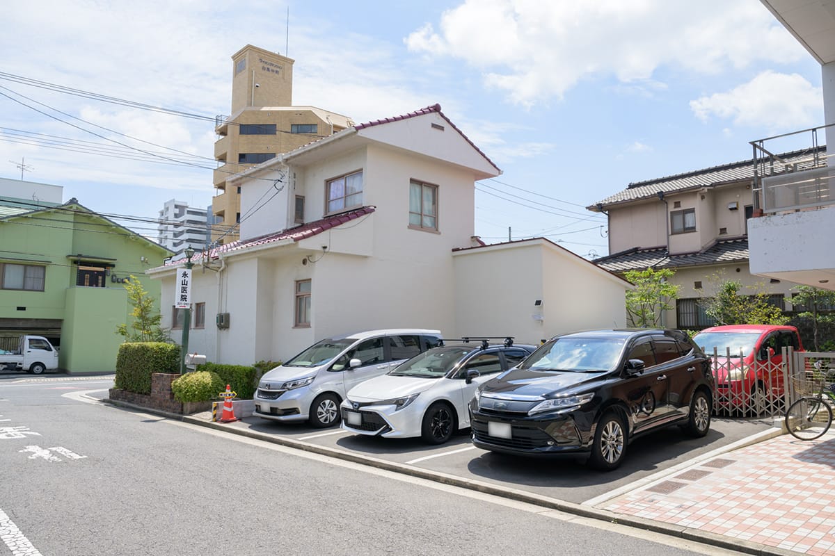 周辺写真2（当院駐車場）